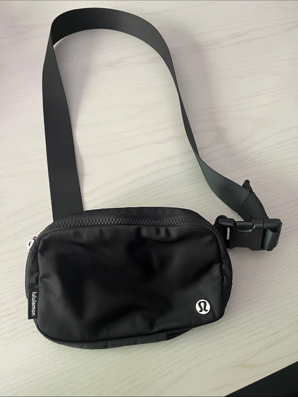 lululemon athletica Black Mini Belt Bag